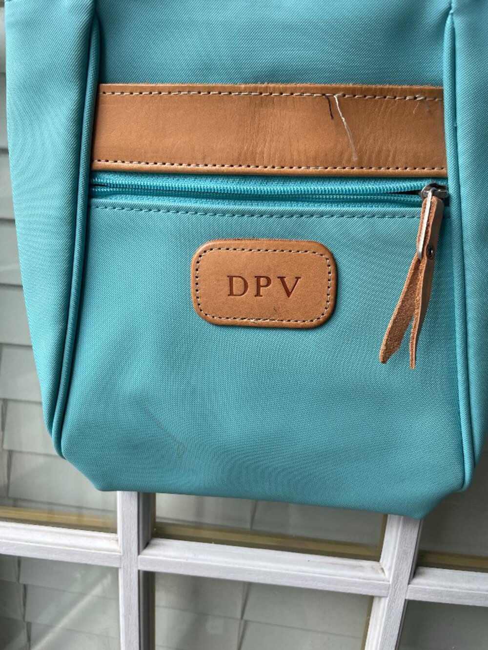 Jon Hart Blue Crossbody Bag